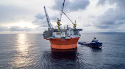 Goliat FPSO offshore Norway in the Barents Sea