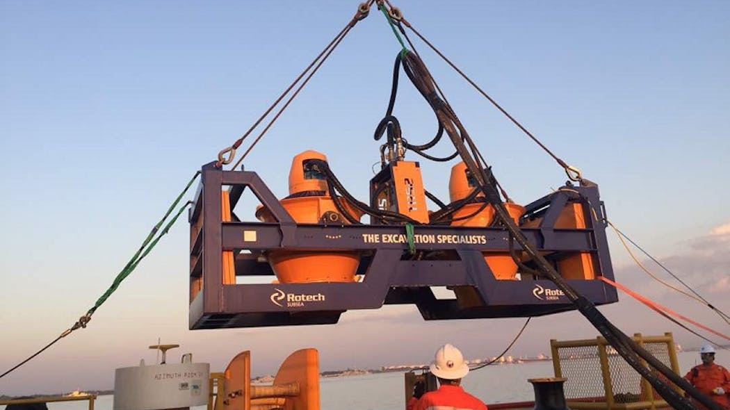 Rotech resolves freespan issue on Myanmar pipeline | Offshore