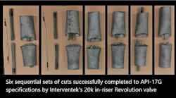 Interventek API-17G specification shear and seal test procedure for its new 20,000-psi subsea in-riser Revolution Valve