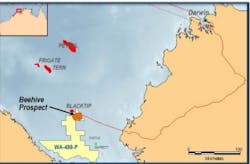 WA-488-P permit offshore Western Australia