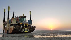 Amphibious buggy at the Hail field Amphibious buggy at the Hail field