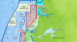 Shallow-water 3D multi-client seismic survey offshore northern Gabon