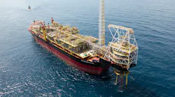 FPSO Prof. John Evans Atta Mills at the deepwater TEN field offshore Ghana
