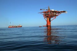 Varg A in the Norwegian North Sea Varg A in the Norwegian North Sea