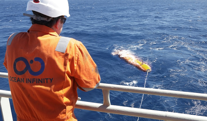 Ocean Infinity Kongsberg HUGIN AUV system