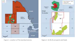 Blocks A2 and A5 offshore The Gambia