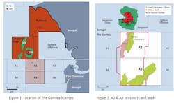 Blocks A2 and A5 offshore The Gambia Blocks A2 and A5 offshore The Gambia