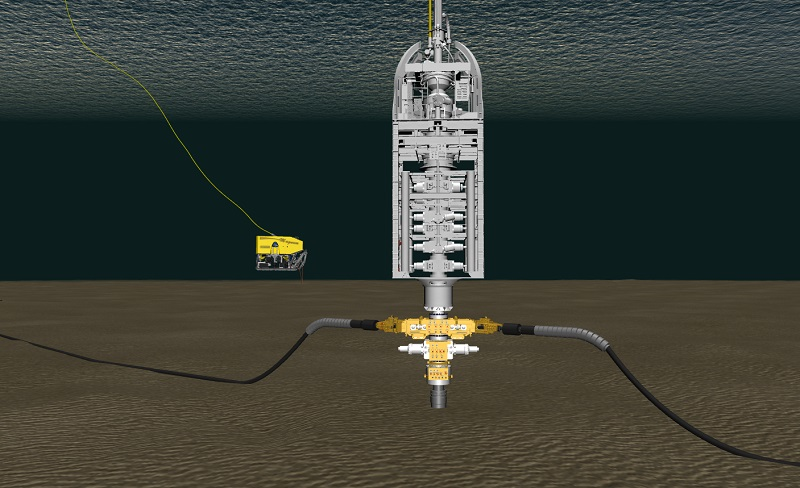 Relief well injection spool
