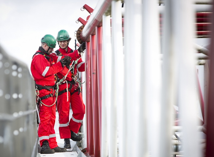 Sparrows Group crane boom inspection