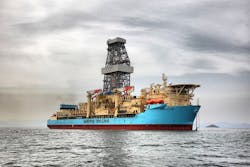 Maersk Venturer ultra-deepwater drillship