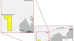 WA-533-P block offshore Western Australia