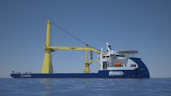 Jumbo DP-2 heavy lift crane vessel