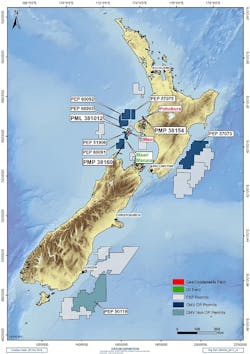 OMV's offshore New Zealand OMV's offshore New Zealand
