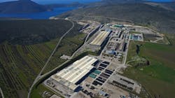 Corinth Pipeworks’ HFI pipe mill located in Thisvi, Greece Corinth Pipeworks’ HFI pipe mill located in Thisvi, Greece