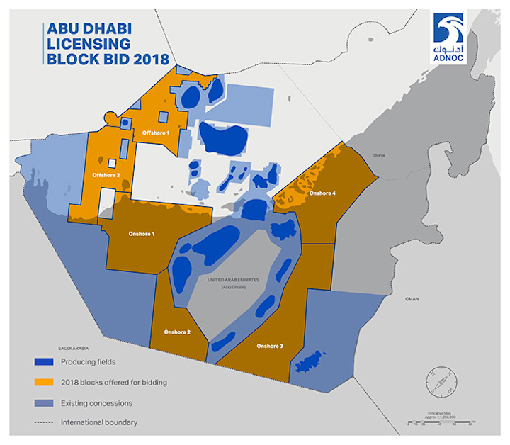 Abu Dhabi's first licensing round