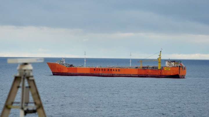 Njord Bravo floating storage and offloading vessel