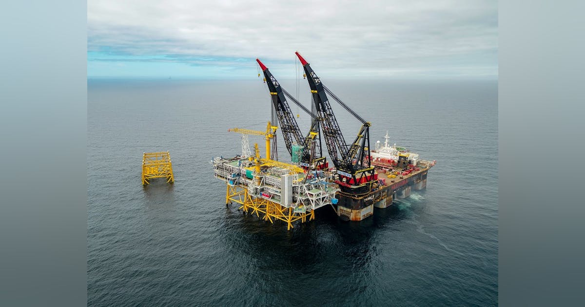 Thialf completes Sverdrup platform mating offshore Norway | Offshore ...