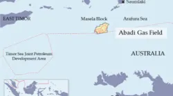 Abadi LNG project