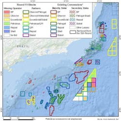 Brazil's 15th bid round Brazil's 15th bid round