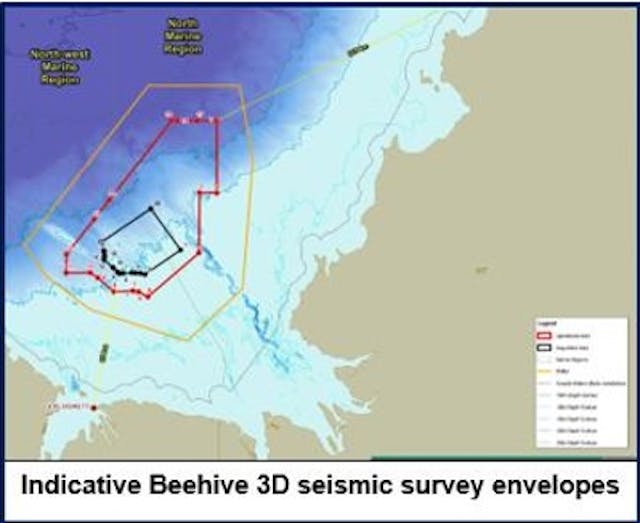 Beehive prospect offshore Australia