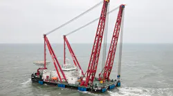 Scaldis' self-propelled DP-2 crane vessel Gulliver