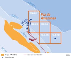 Foz do Amazonas basin offshore Brazil Foz do Amazonas basin offshore Brazil