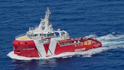 The emergency response and rescue vessel VOS Fabulous The emergency response and rescue vessel VOS Fabulous