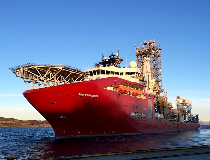 The AKOFS Seafarer well intervention vessel