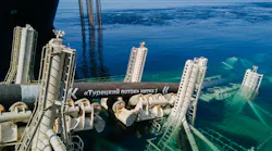 Line 1 of the TurkStream offshore gas pipeline