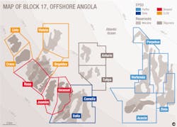Total&apos;s block 17 offshore Angola