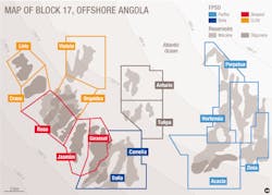 Total's block 17 offshore Angola Total's block 17 offshore Angola