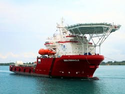 ROV support vessel MMA Pinnacle ROV support vessel MMA Pinnacle