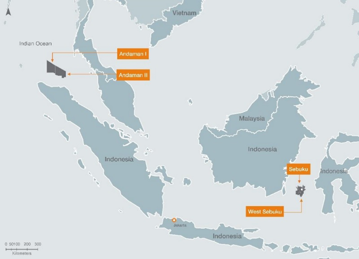 Andaman I in the North Sumatra basin offshore Aceh