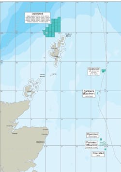 BP&apos;s licenses from the 30th offshore licensing round