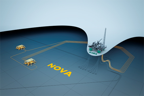 Wintershall's Nova subsea tieback to the Gjøa semisubmersible platform in the Norwegian North Sea