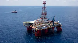 Japan Drilling Co.’s semisubmersible Hakuryu-5