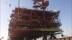 South Pars platform 24A