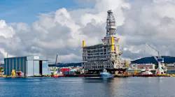 Johan Sverdrup drilling platform topsides