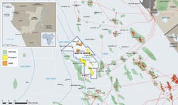 Haute Mer B exploration license offshore Congo Haute Mer B exploration license offshore Congo