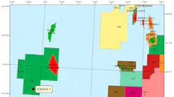Well 6304/3-1 in PL 832 in the Norwegian Sea