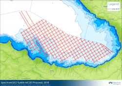 2D multi-cleint seismic survey in the Turkish sector of the Black Sea 2D multi-cleint seismic survey in the Turkish sector of the Black Sea