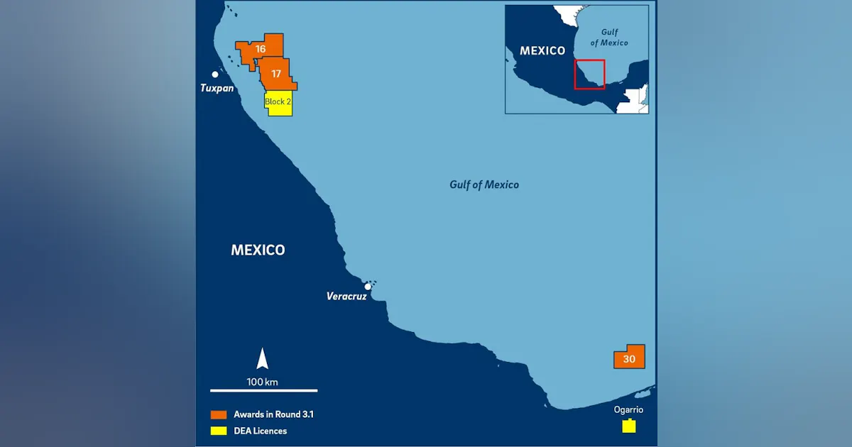 Mexico Block DEA details work plans for offshore Mexico blocks | Offshore Magazine