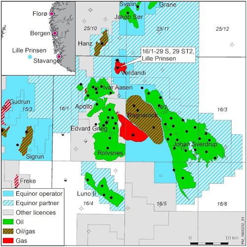 Lille Prinsen prospect in the Utsira High region offshore Norway