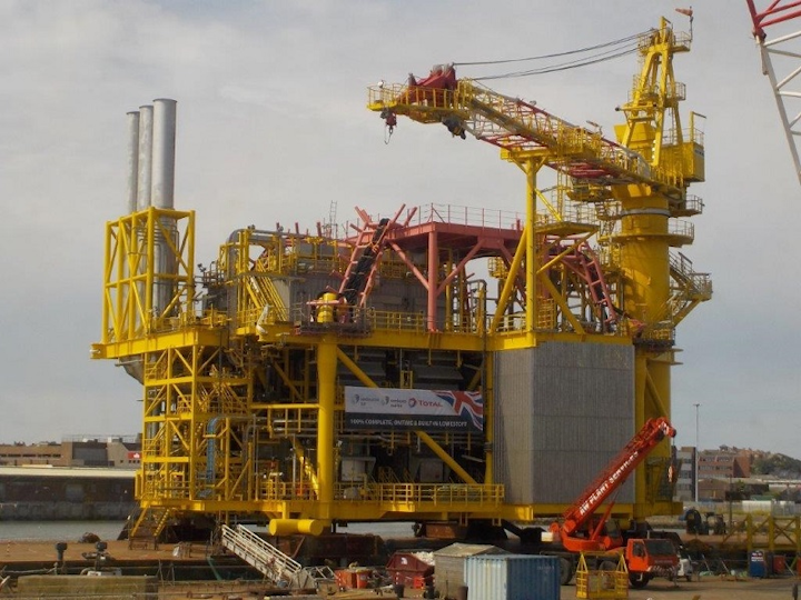 Culzean platform components