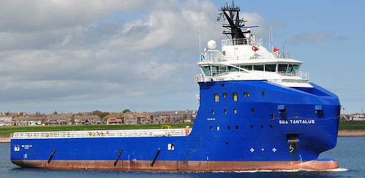 Sea Tantalus platform supply vessel