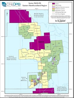 Sector NL04-EN in the eastern Newfoundland region Sector NL04-EN in the eastern Newfoundland region