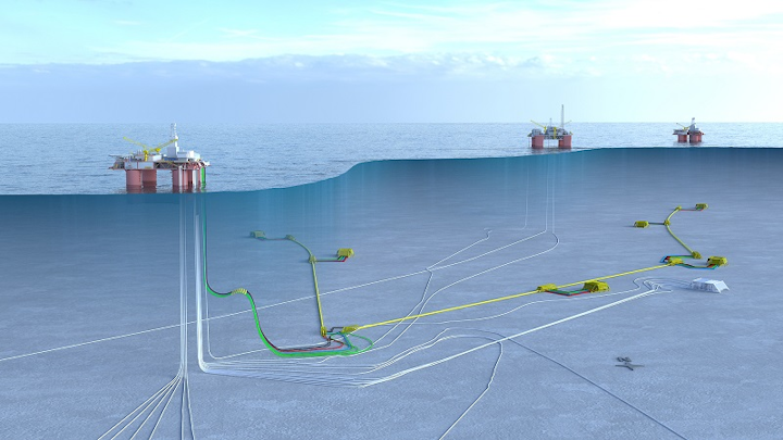 Snorre Expansion project layout