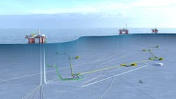 Snorre Expansion project layout Snorre Expansion project layout