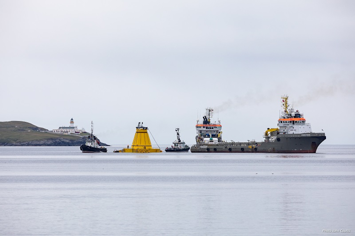 Lancaster field turret buoy mooring system west of Shetland