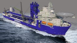 McDermott's ultra-deepwater J-Lay vessel Amazon McDermott's ultra-deepwater J-Lay vessel Amazon
